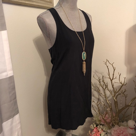 💯% Silk Black Dress - Picture 3 of 4